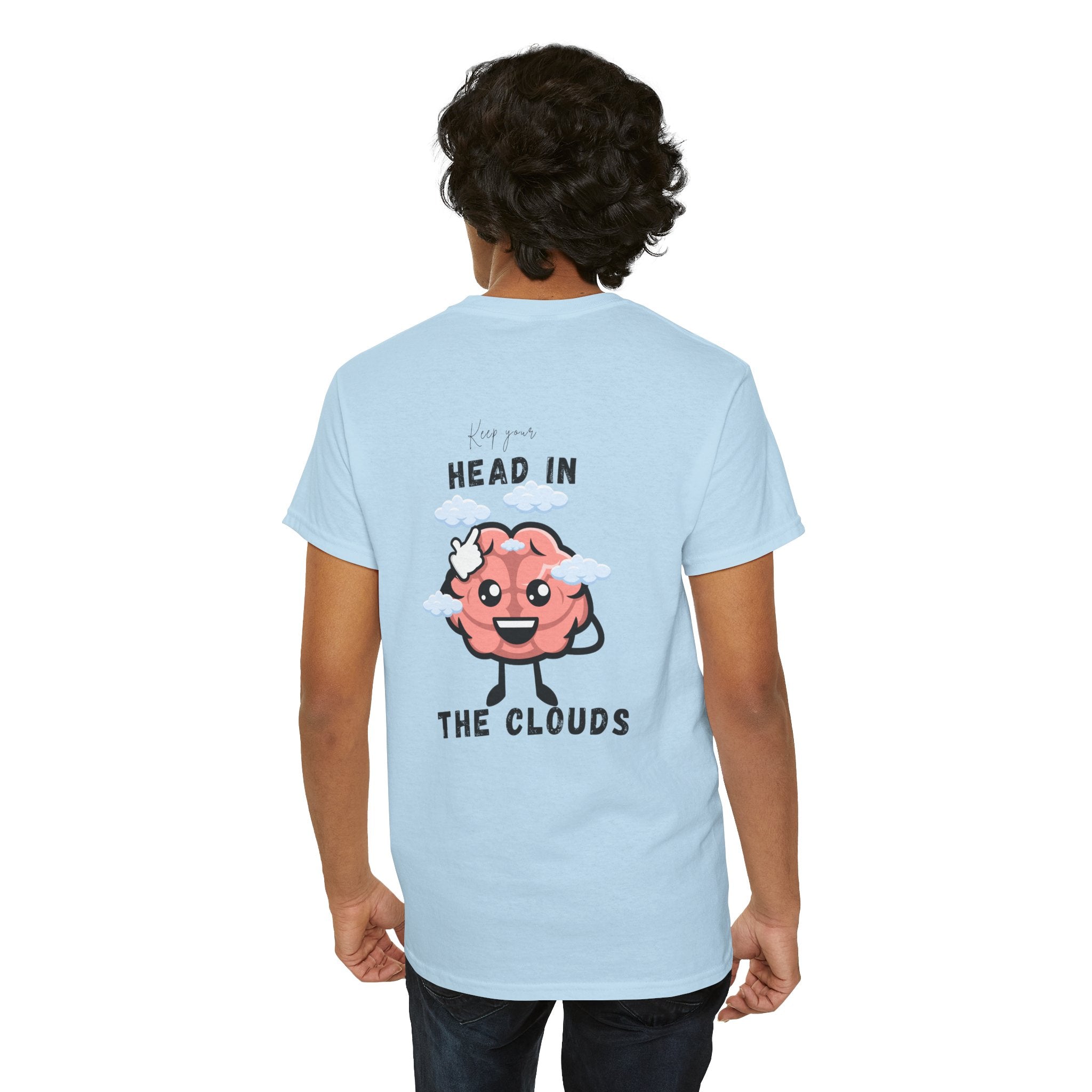 Cloud-Themed Unisex Heavy Cotton Tee