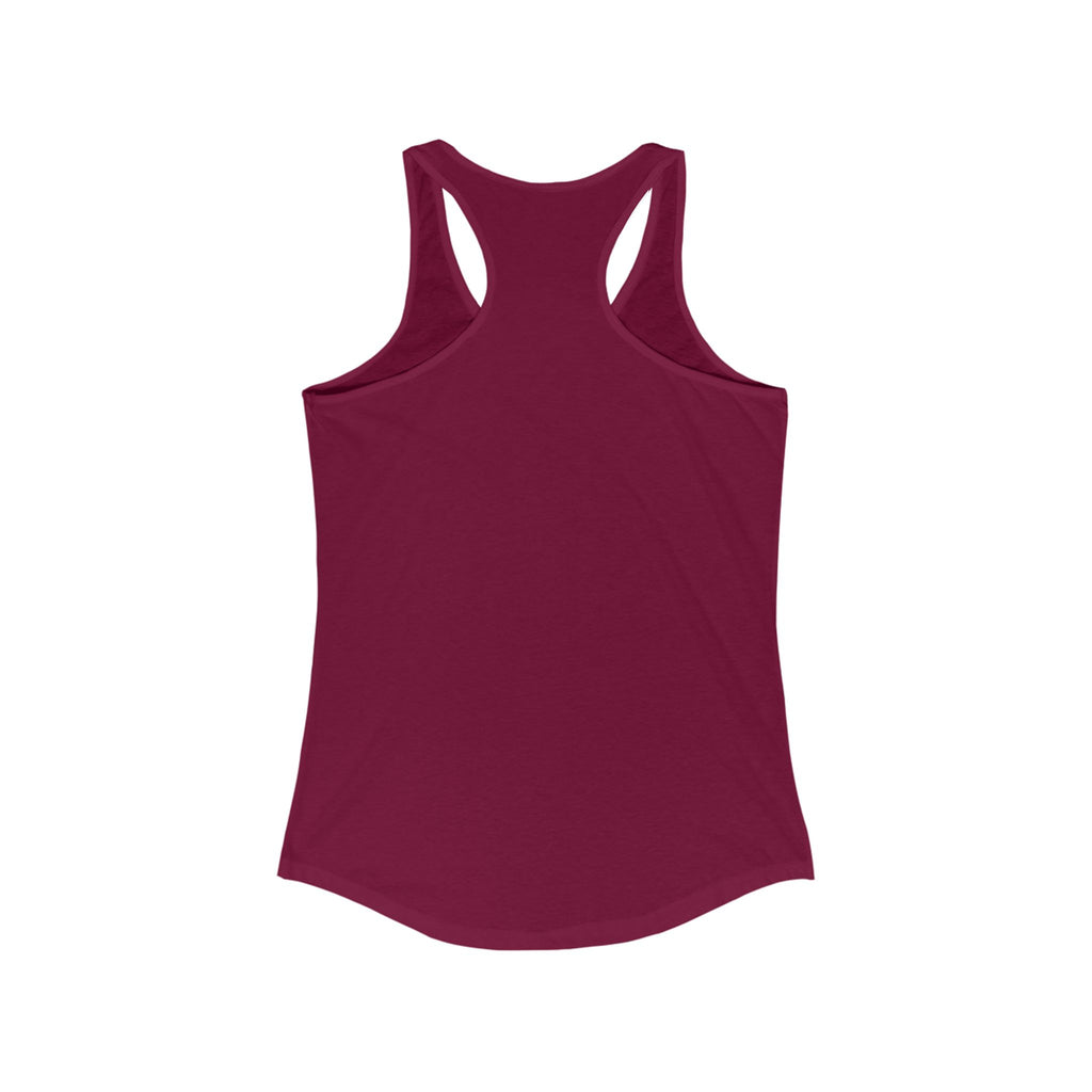 Cute Bunny Graphic Racerback Tank, Women's Summer Top