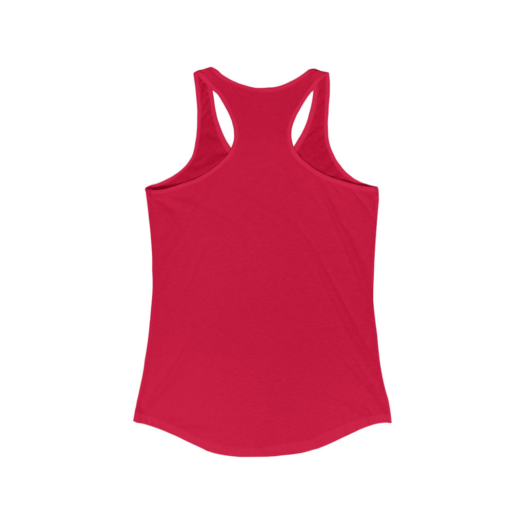 Cute Bunny Graphic Racerback Tank, Women's Summer Top