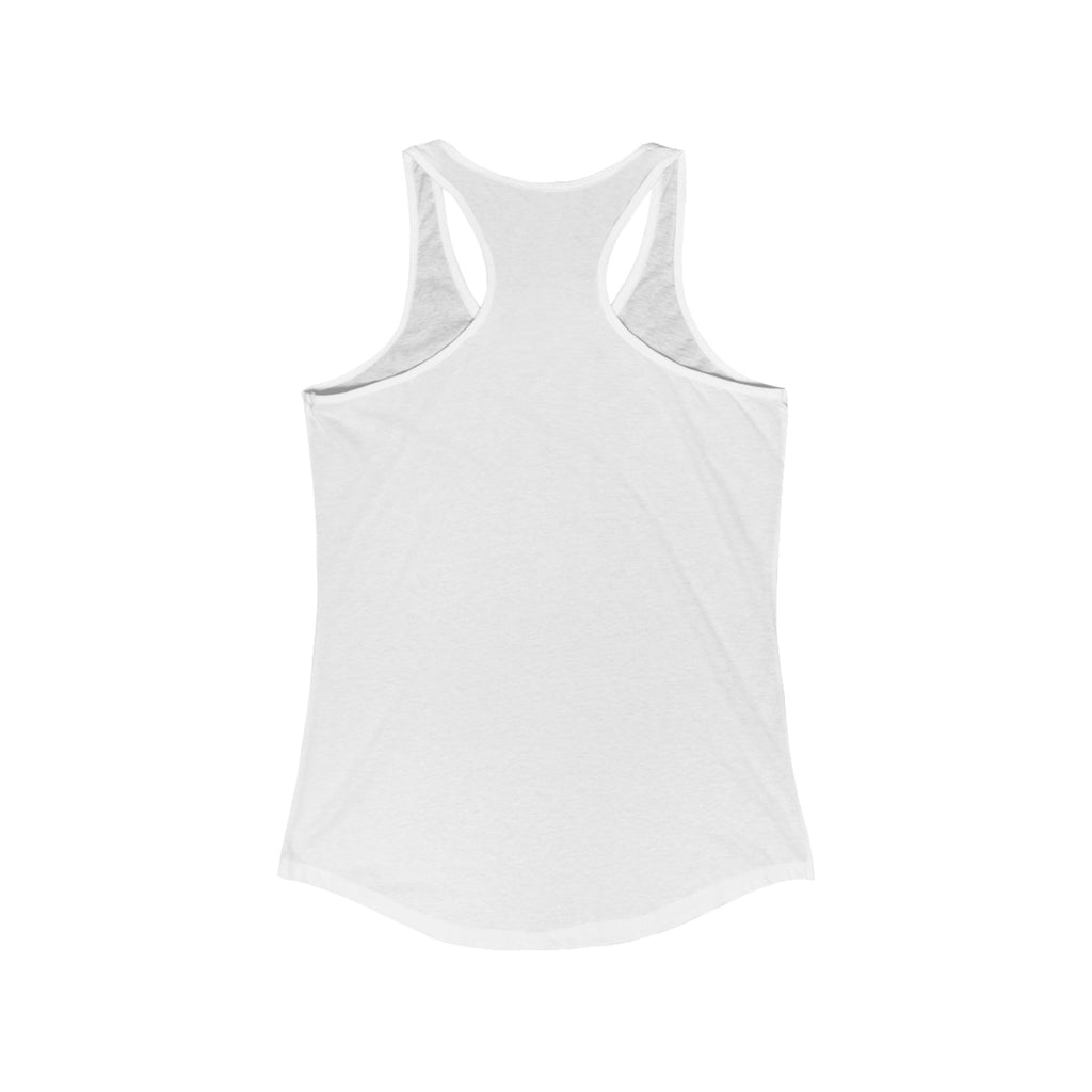 Cute Bunny Graphic Racerback Tank, Women's Summer Top