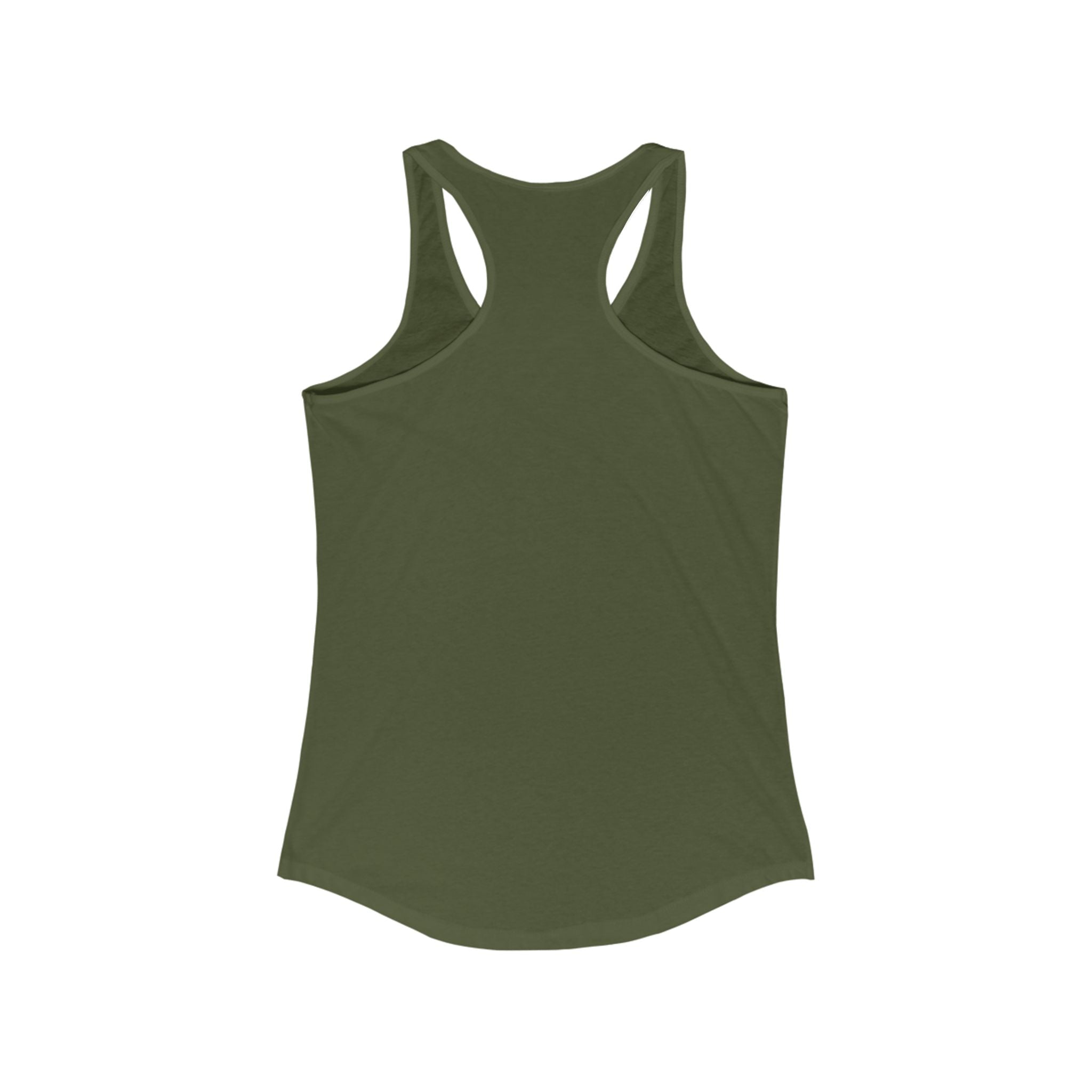 Cute Bunny Graphic Racerback Tank, Women's Summer Top