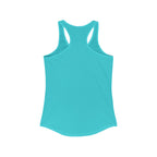 Cute Bunny Graphic Racerback Tank, Women's Summer Top
