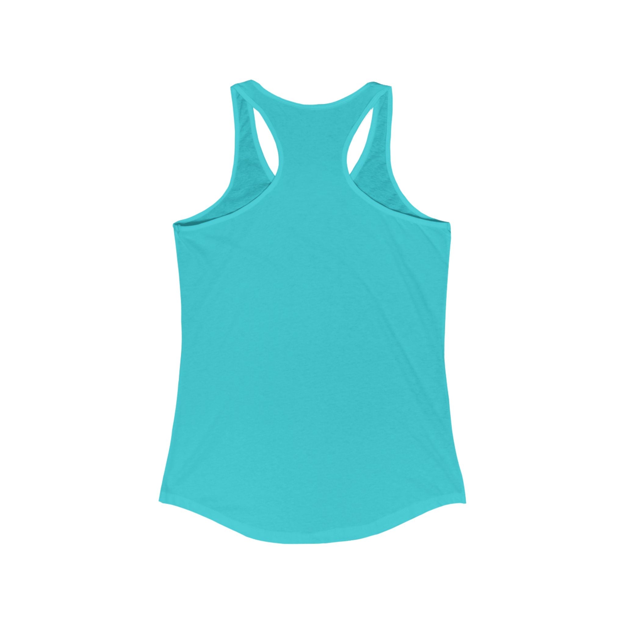 Cute Bunny Graphic Racerback Tank, Women's Summer Top