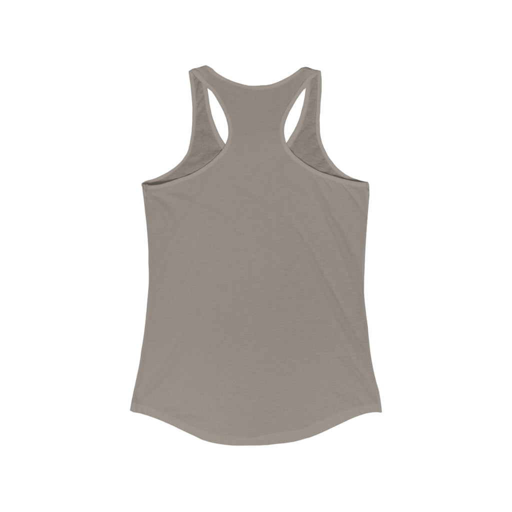 Cute Bunny Graphic Racerback Tank, Women's Summer Top