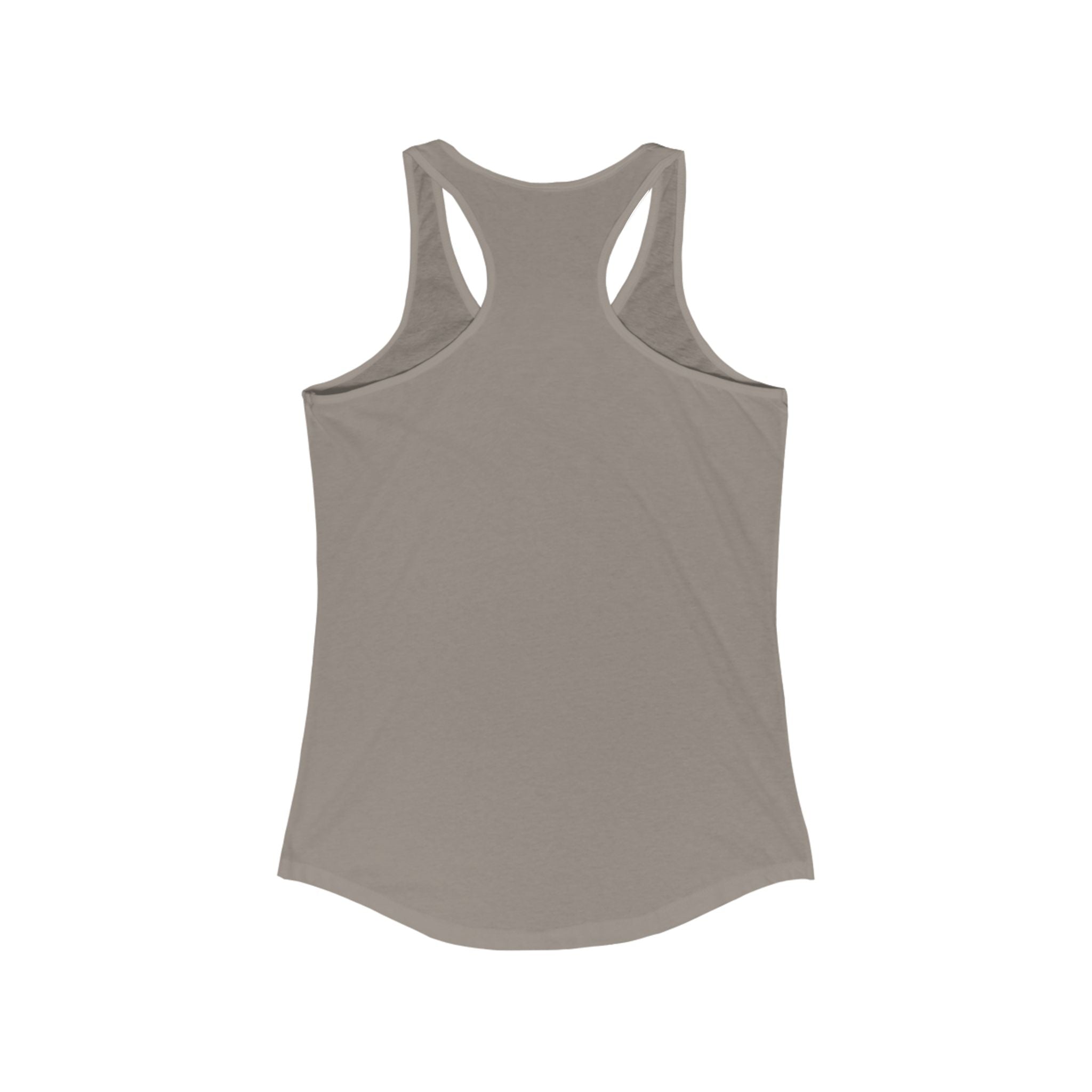 Cute Bunny Graphic Racerback Tank, Women's Summer Top