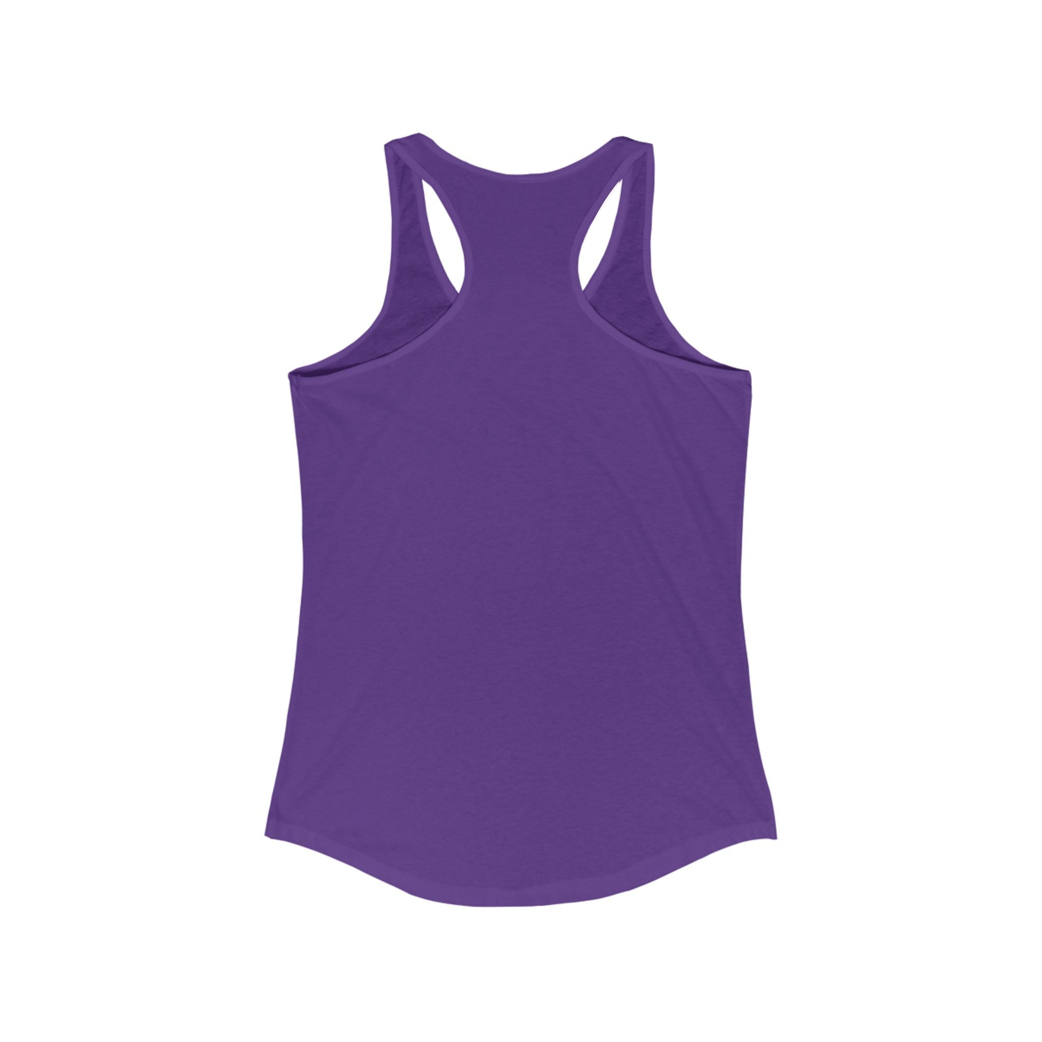 Cute Bunny Graphic Racerback Tank, Women's Summer Top
