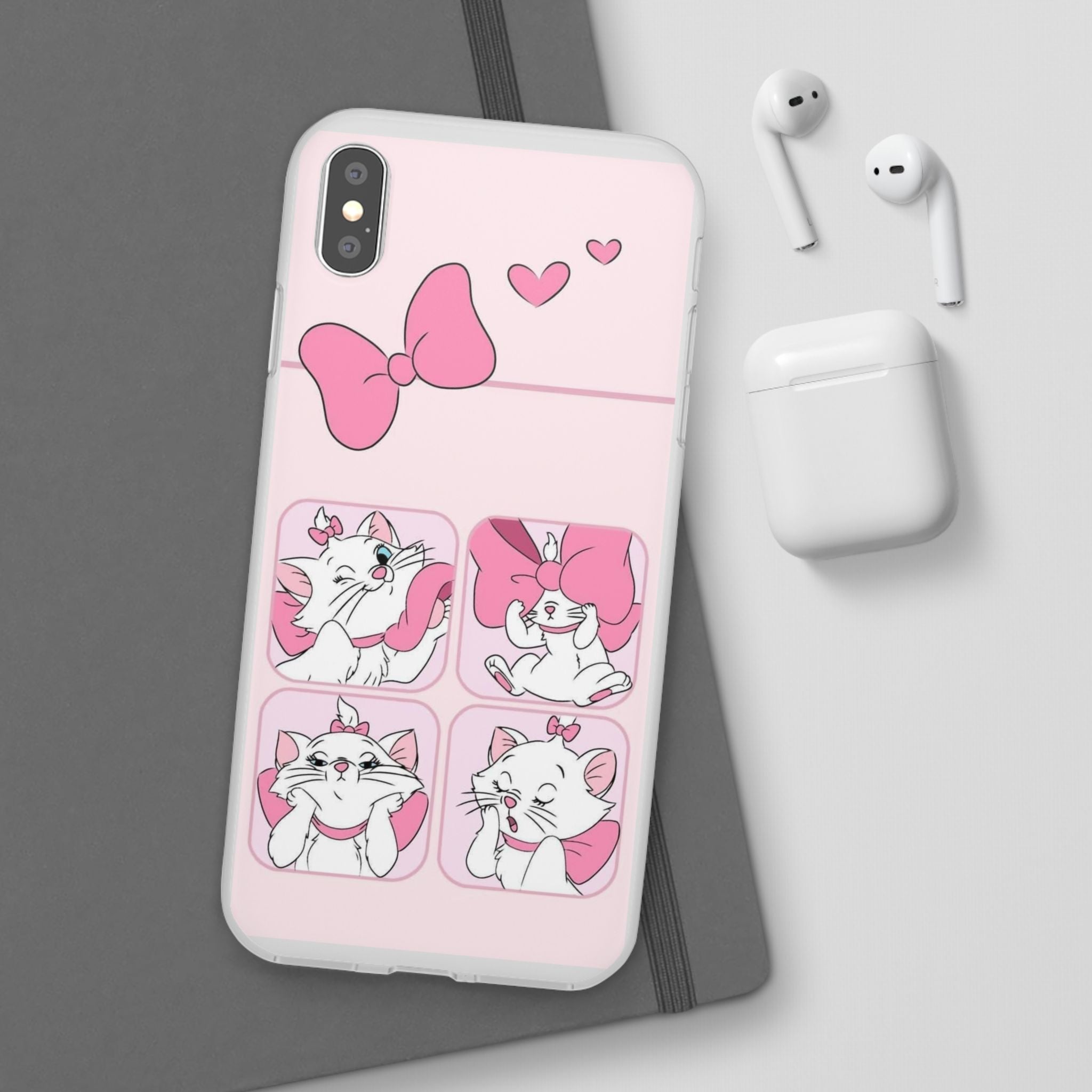Cute Cat Bow Phone Case