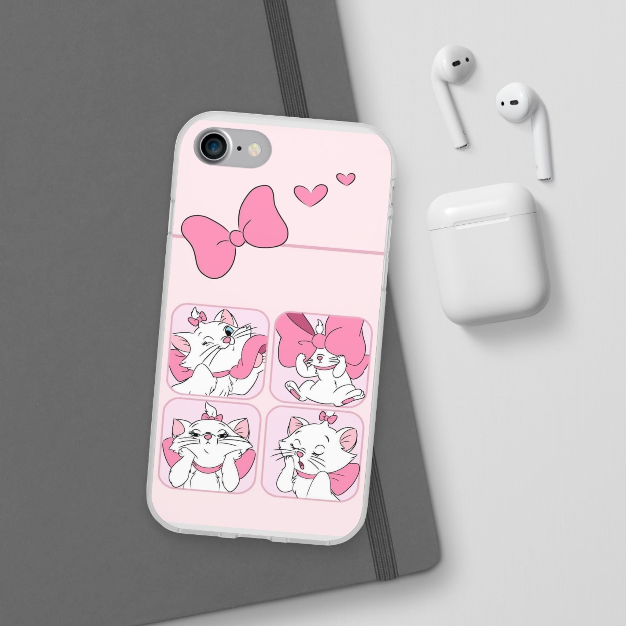 Cute Cat Bow Phone Case