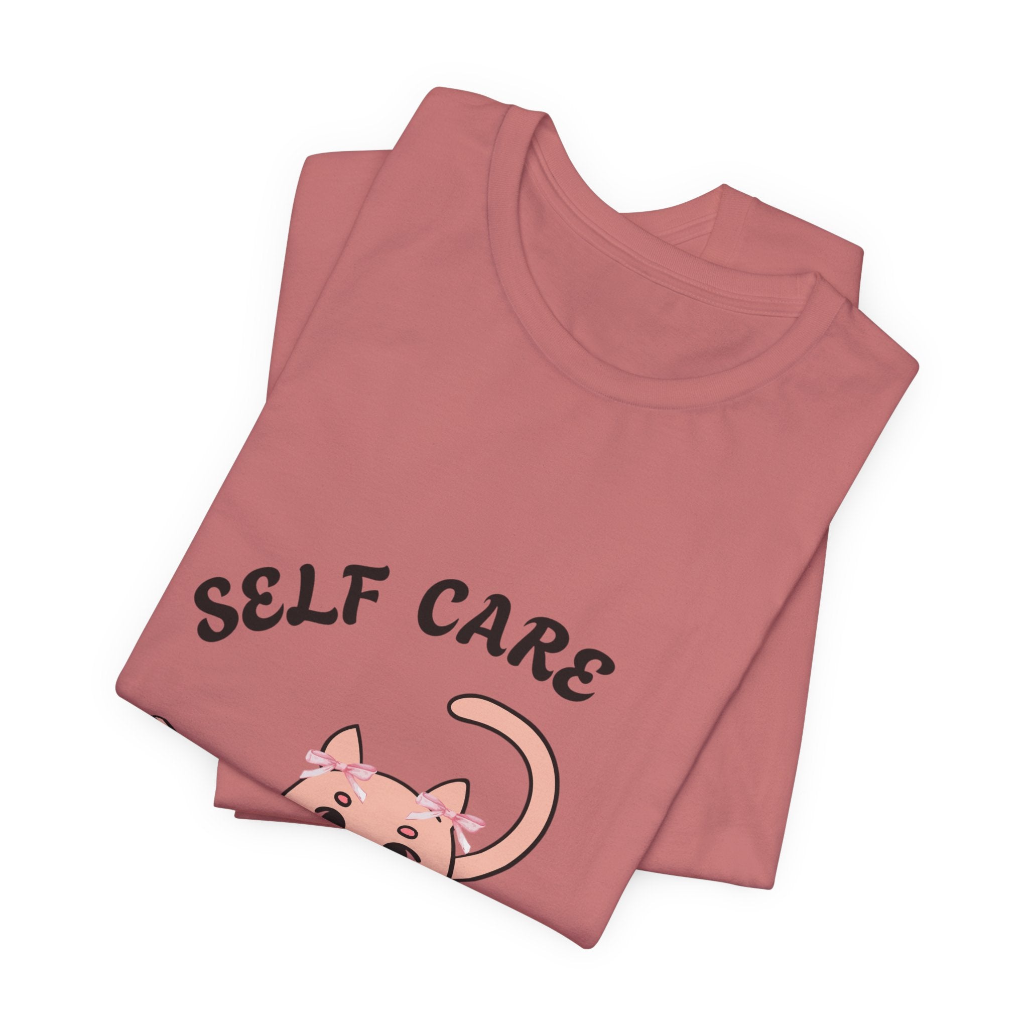 Self Care Cat T-Shirt