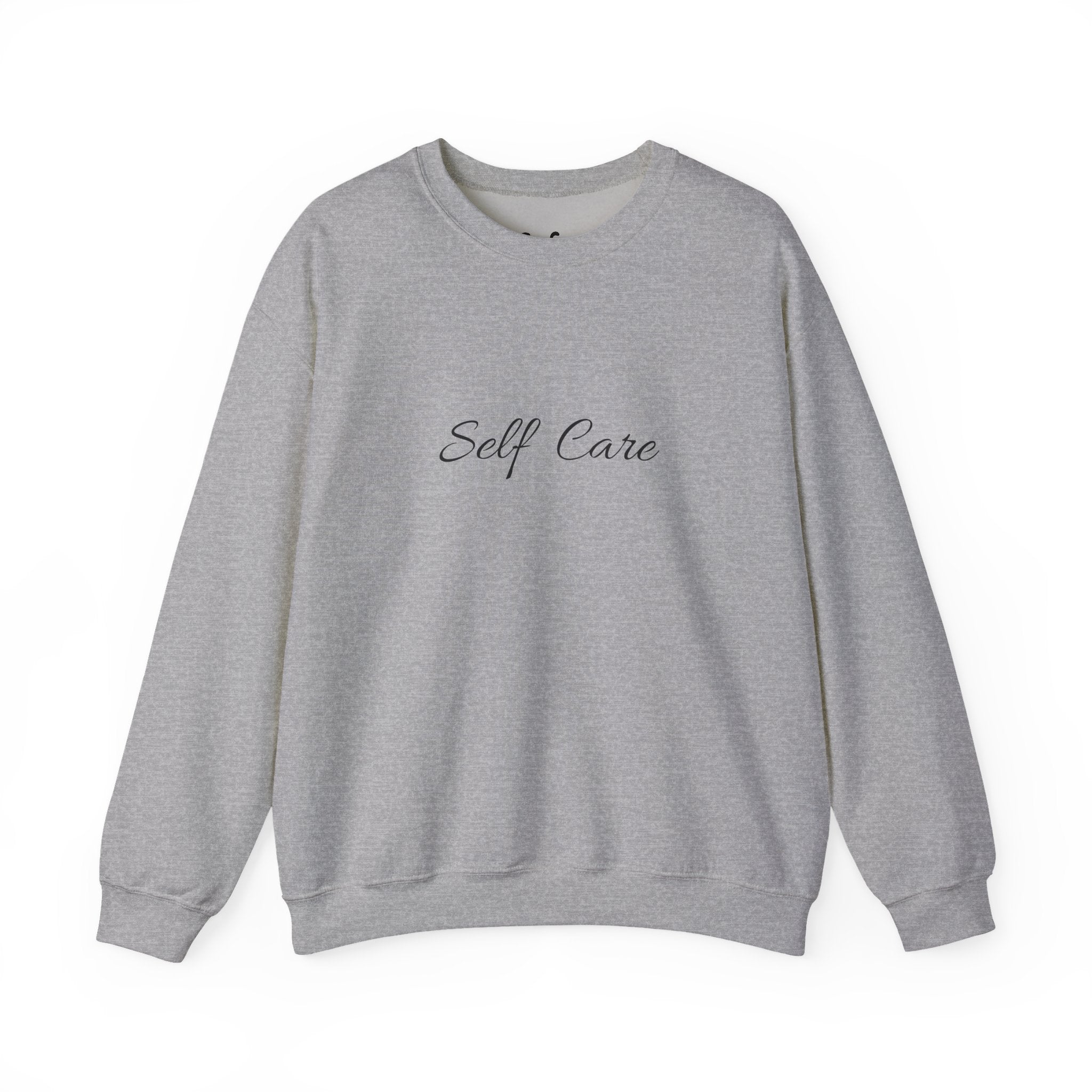Self Care Cat Crewneck Sweatshirt