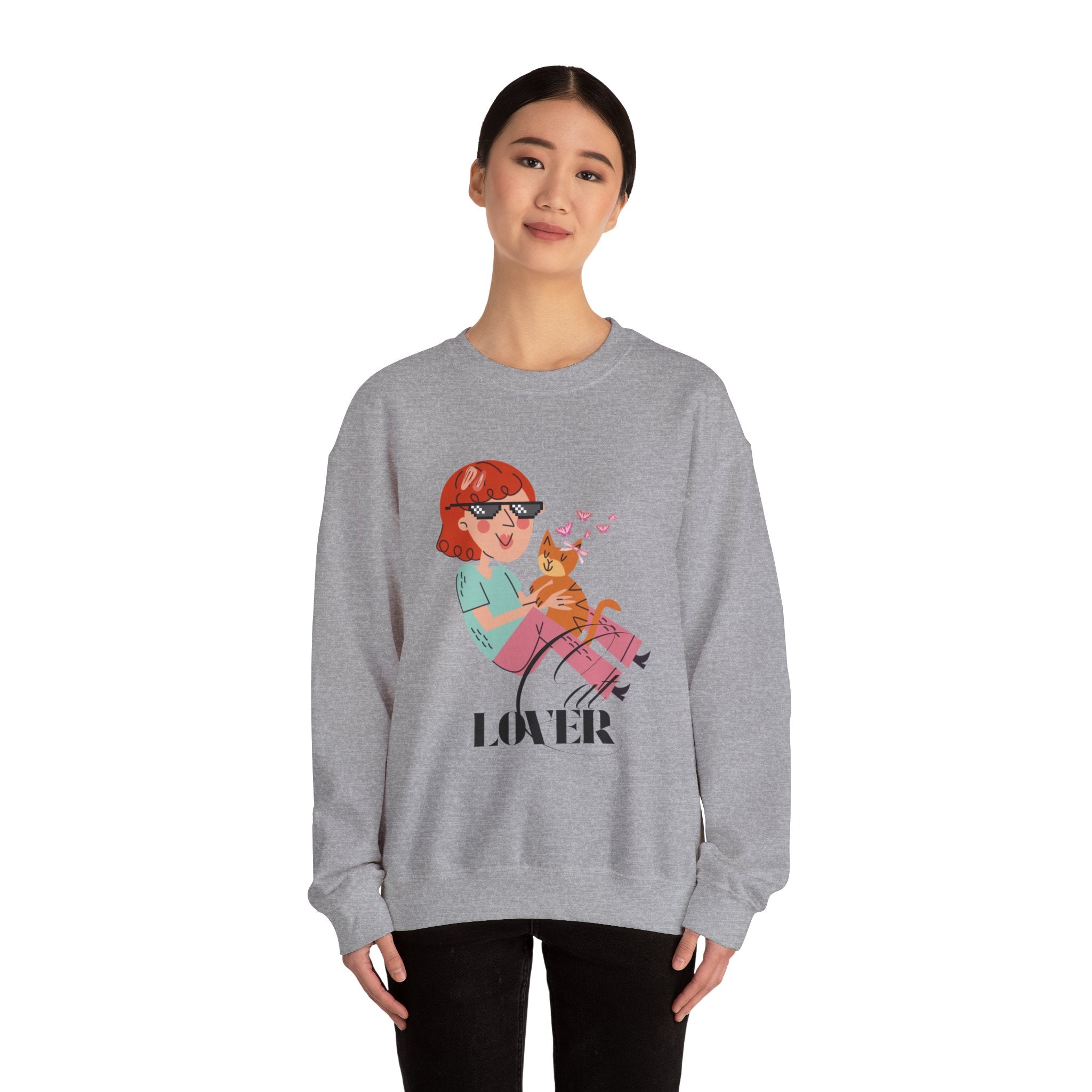 Cat Lover Crewneck Sweatshirt