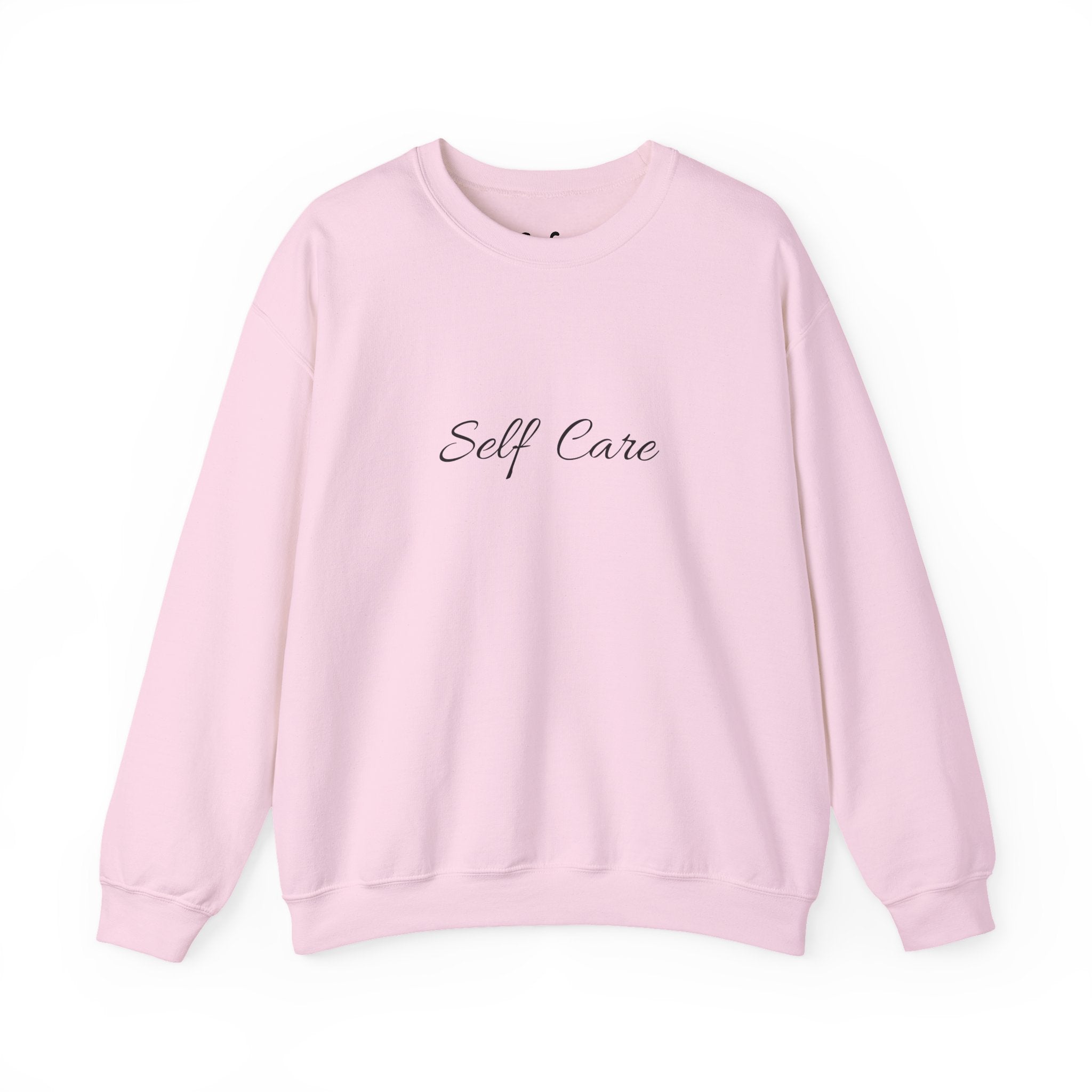 Self Care Cat Crewneck Sweatshirt