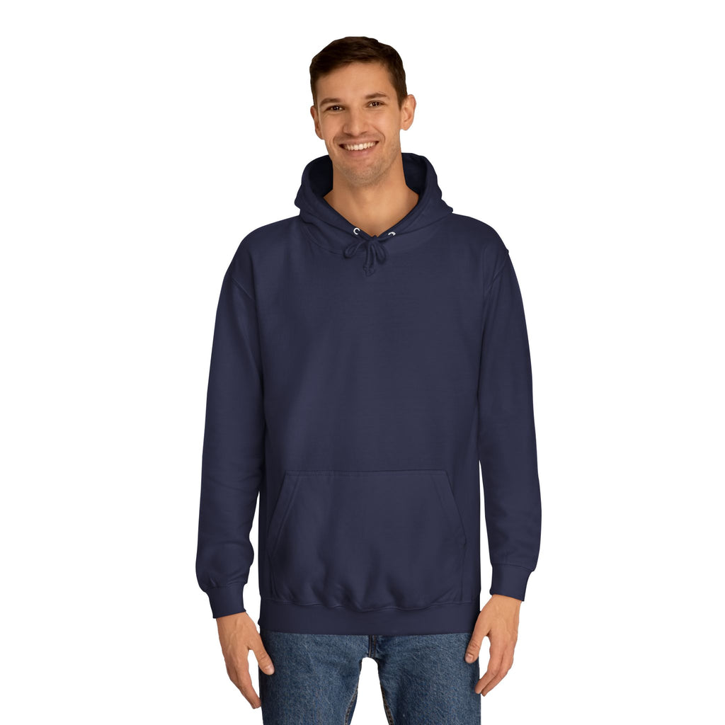 Unisex College Hoodie with Fun Cartoon Design, Cozy College Wear