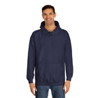 Unisex College Hoodie with Fun Cartoon Design, Cozy College Wear