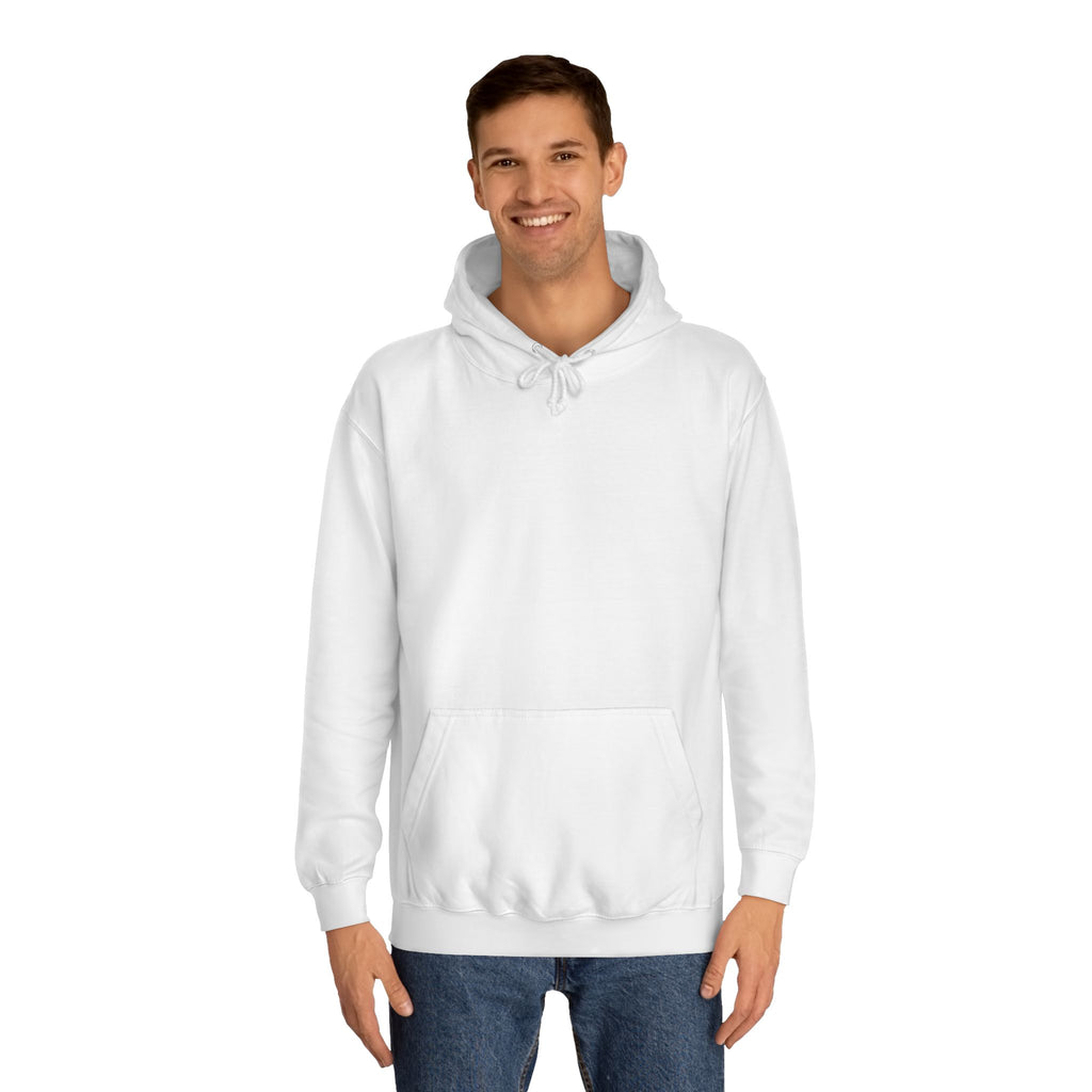 Unisex College Hoodie with Fun Cartoon Design, Cozy College Wear