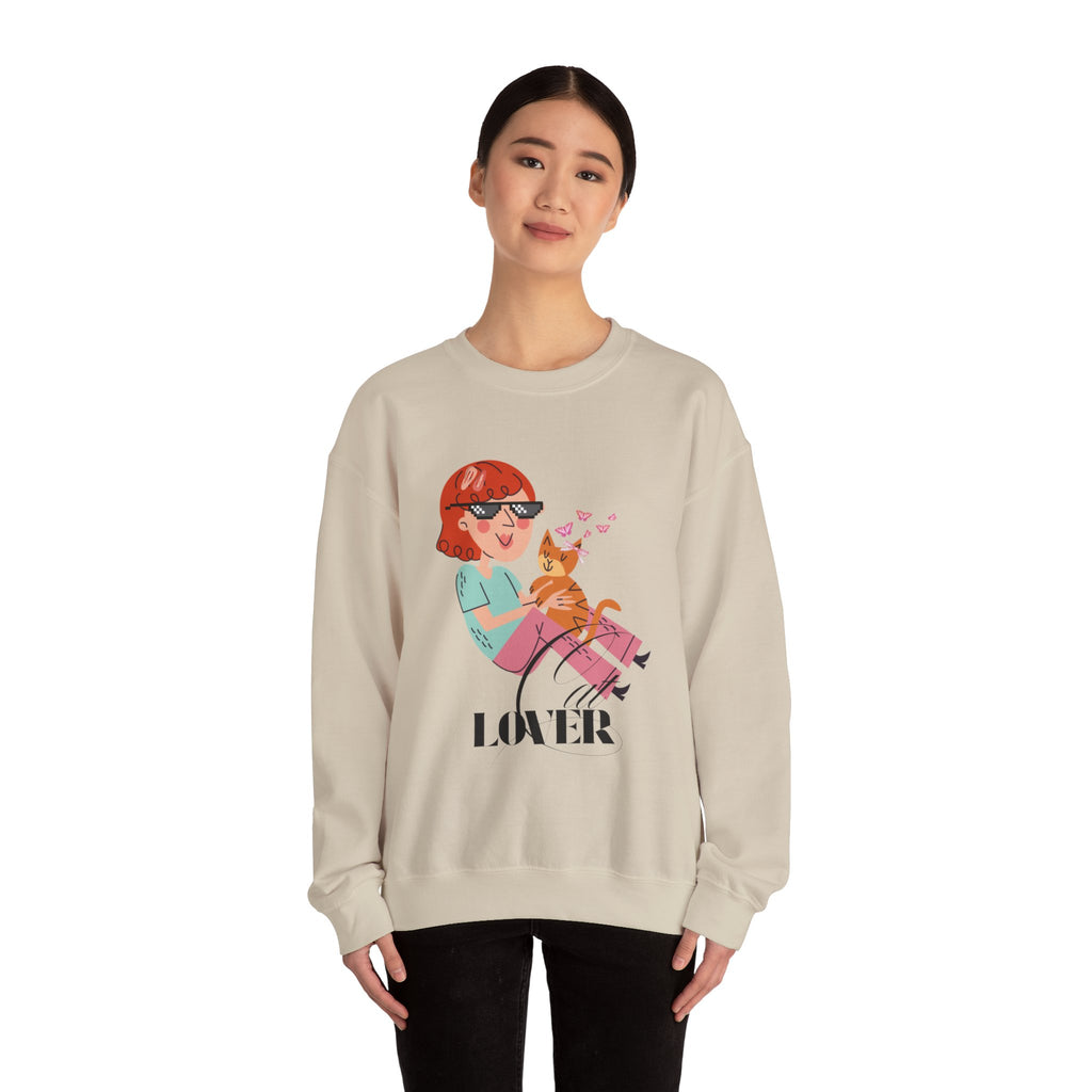 Cat Lover Crewneck Sweatshirt