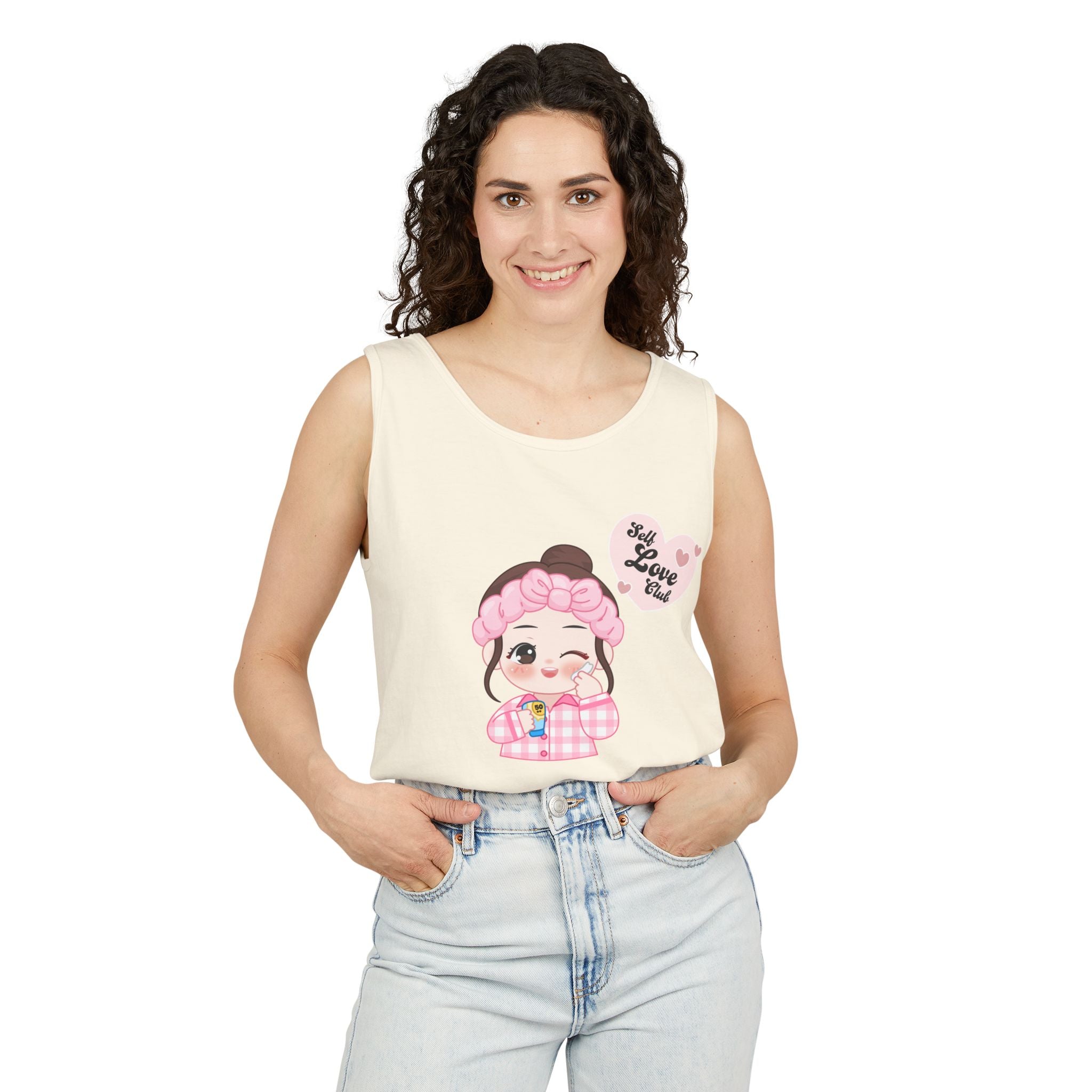 Cute Kawaii Love Tank Top for Happy Vibes !