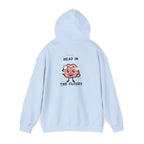 Cute Cartoon Hoodie, Head in the Clouds Sweatshirt,