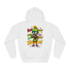 Unisex College Hoodie with Fun Cartoon Design, Cozy College Wear