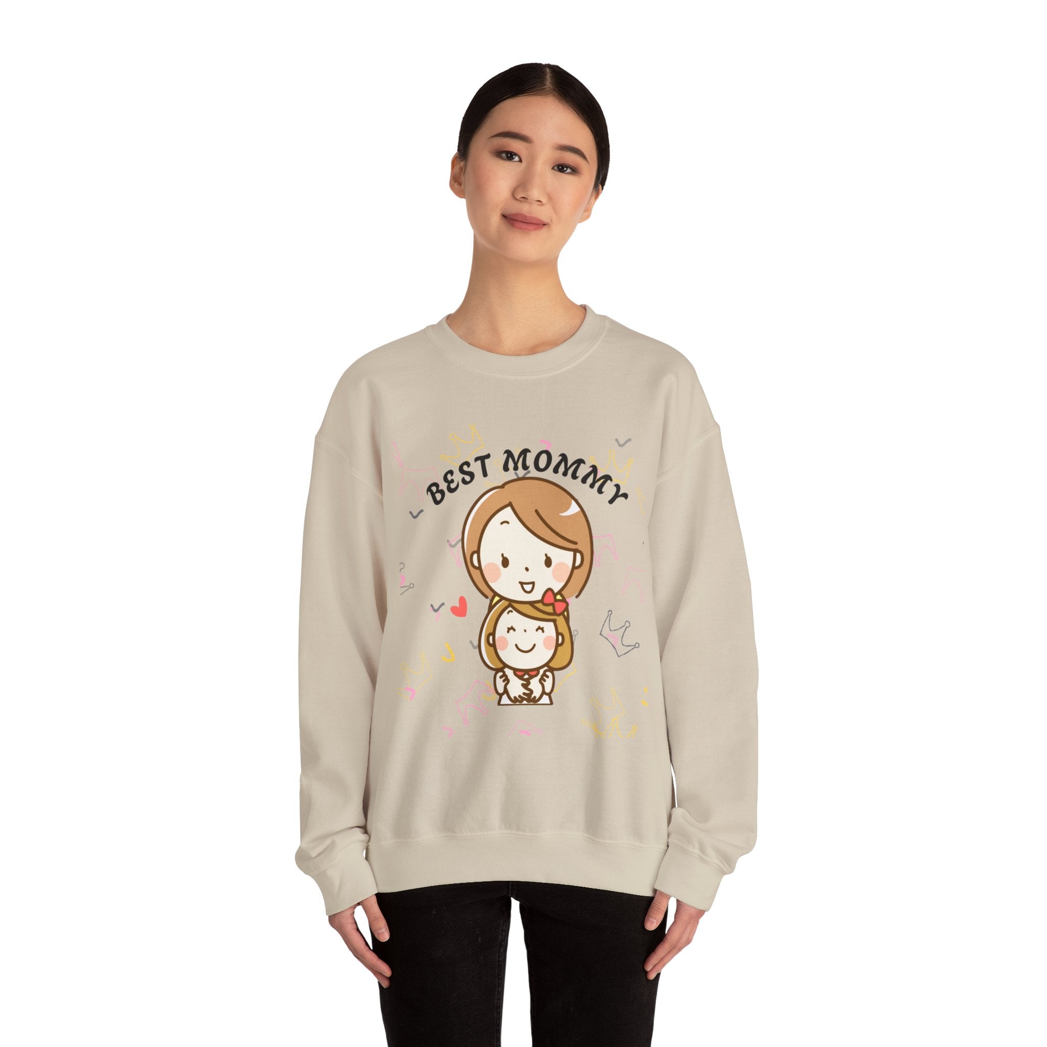 Best Mommy Crewneck Sweatshirt