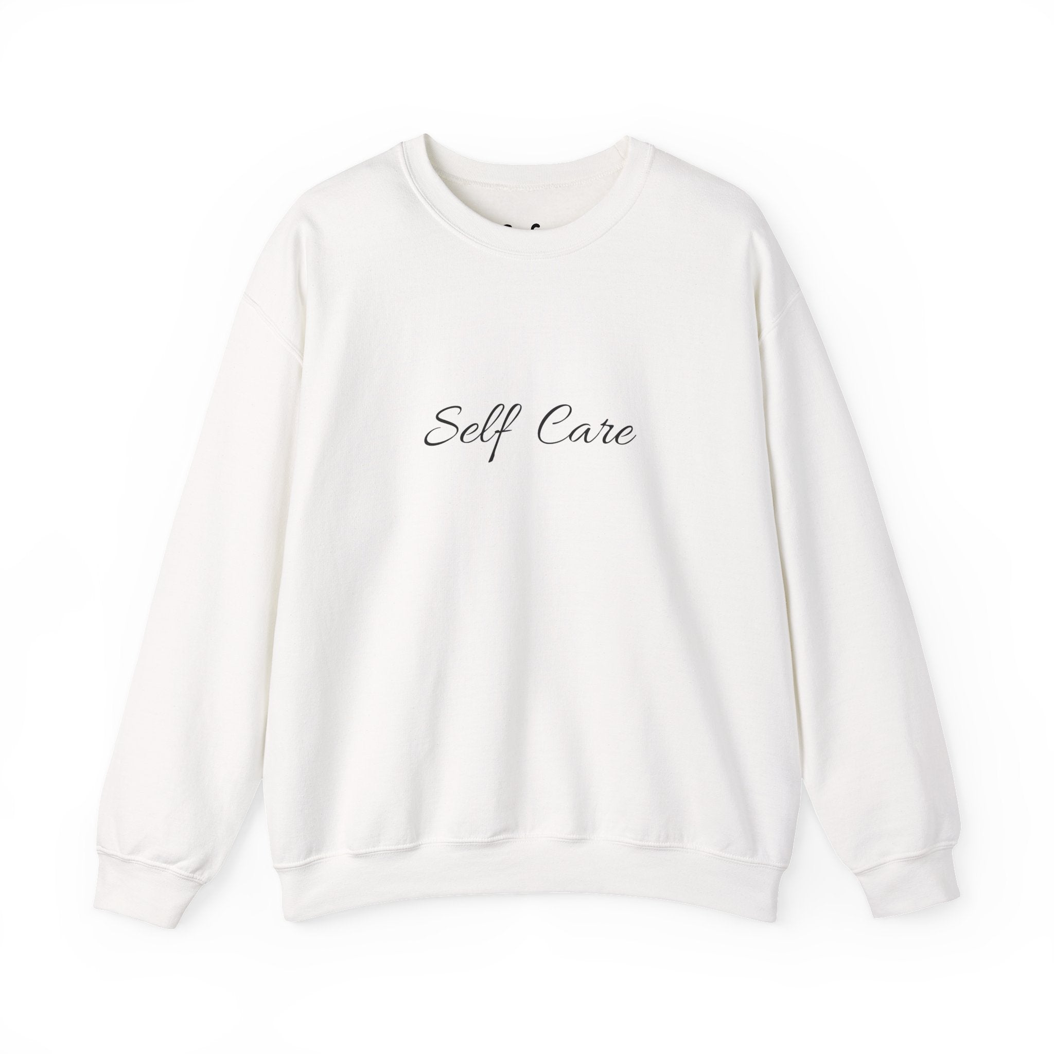 Self Care Cat Crewneck Sweatshirt