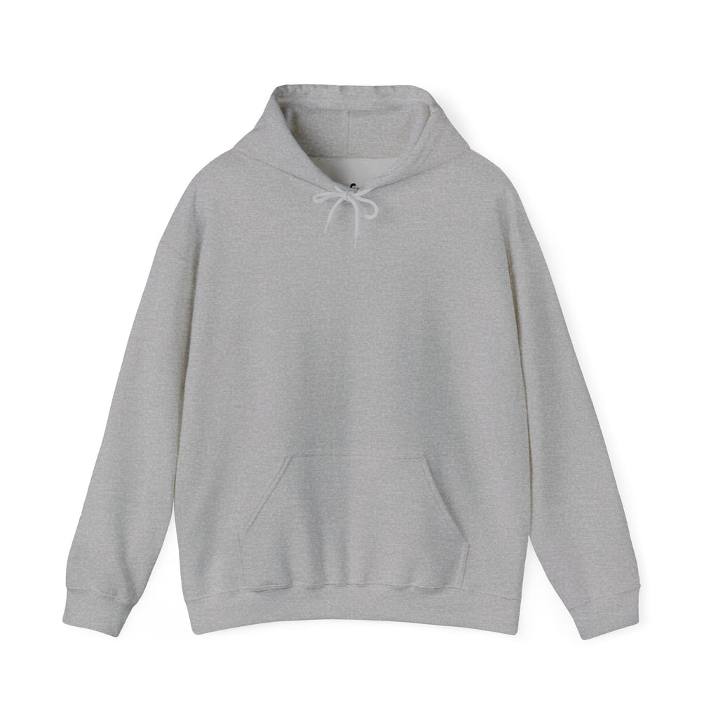 Gray hoodie on a white background
