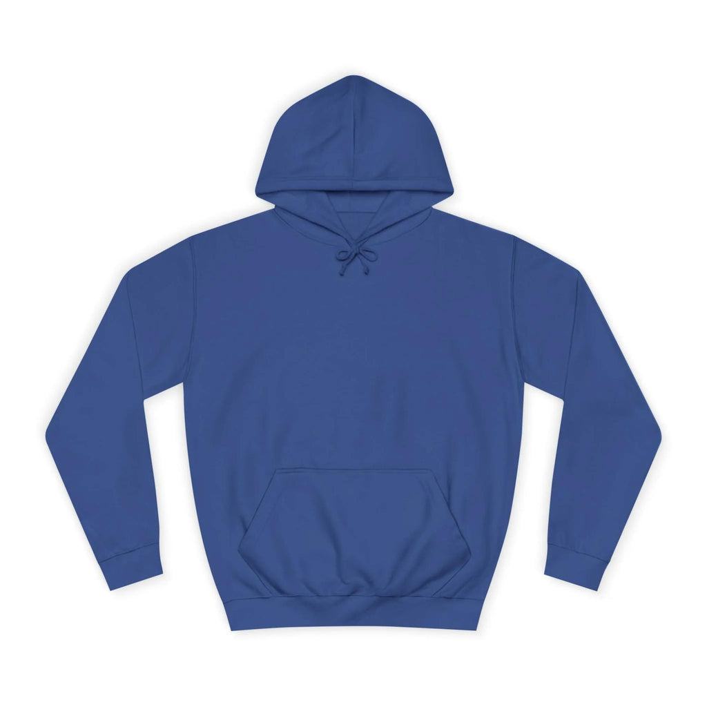 Royal Blue hoodie on a white background