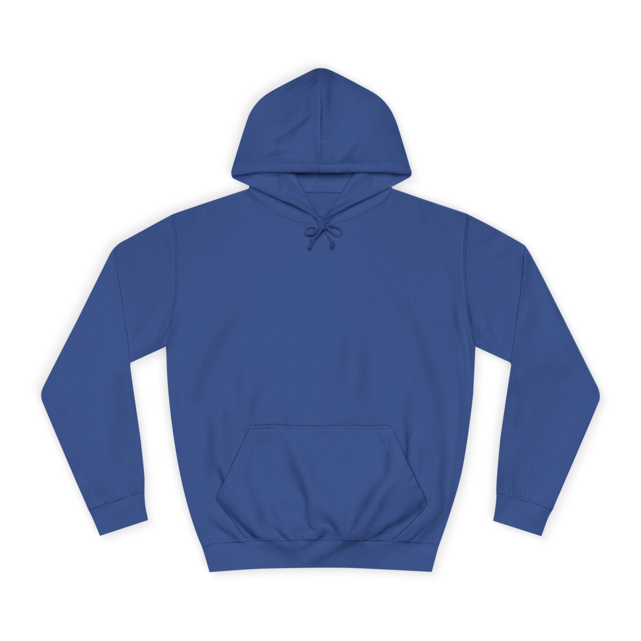 Royal Blue hoodie on a white background