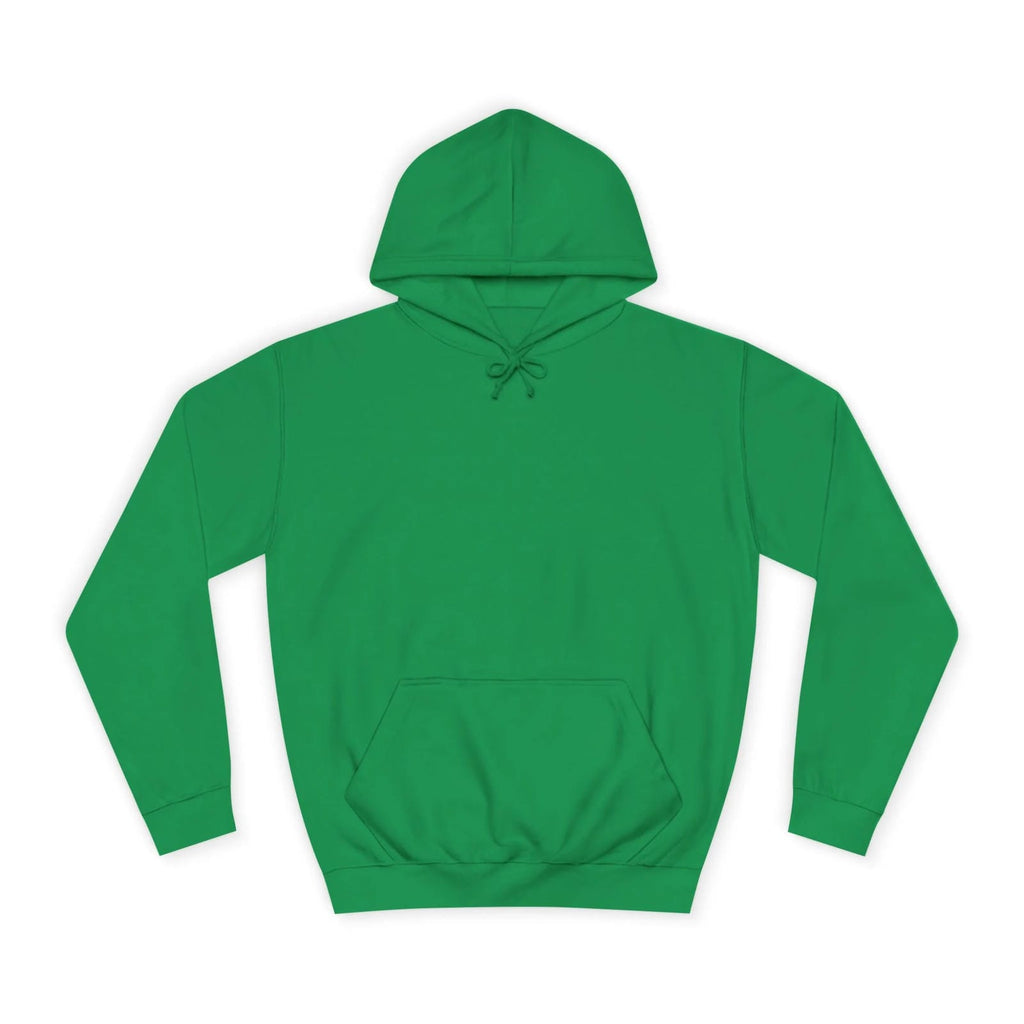 Kelly Green hoodie on a white background