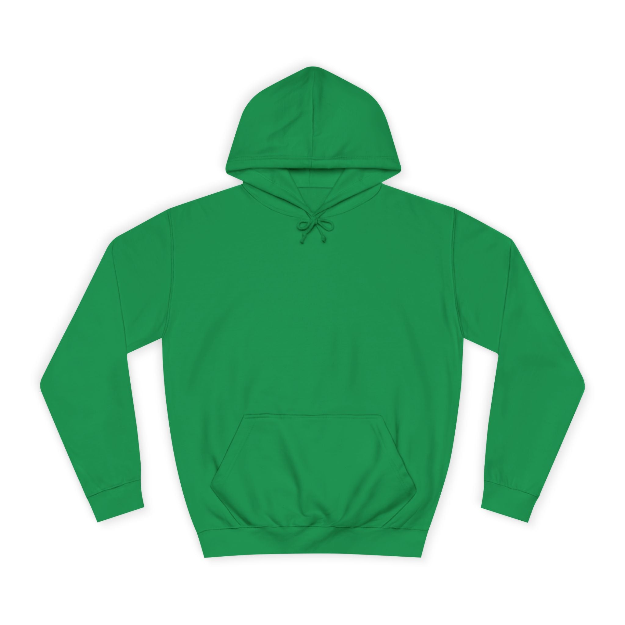 Kelly Green hoodie on a white background