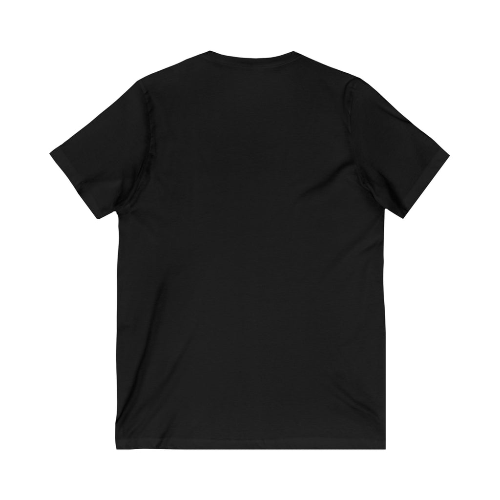 Black t-shirt on a white background